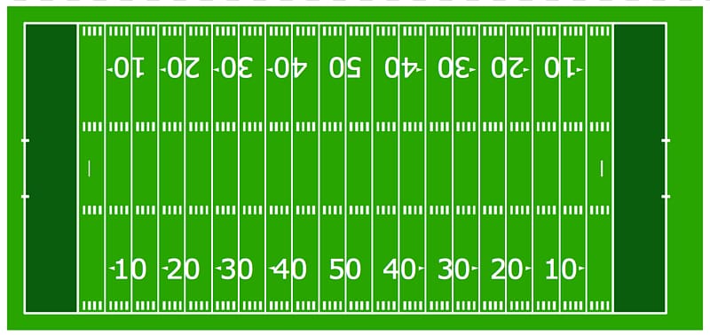 Football field, American football field Football pitch Stadium , Sports  Field transparent background PNG clipart | HiClipart