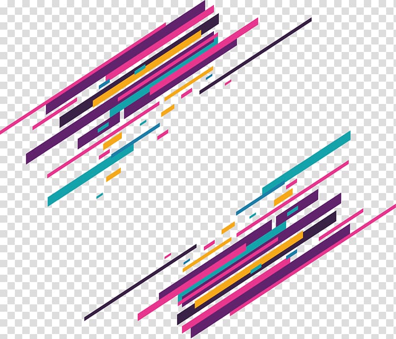 purple and green slant lines illustration, Euclidean Adobe Illustrator Computer file, Pink purple twill border transparent background PNG clipart