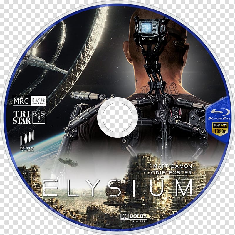 Elysium DVD Film poster STXE6FIN GR EUR, lavel transparent background PNG clipart