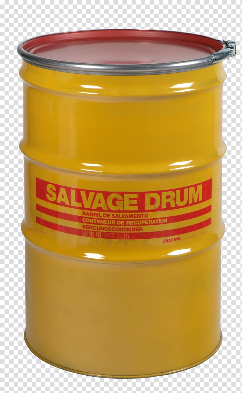 Salvage drum Packaging and labeling Shipping container, junk label transparent background PNG clipart
