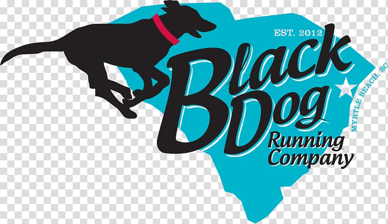 Sponsor Black Dog Running Company Logo Brand, others transparent background PNG clipart