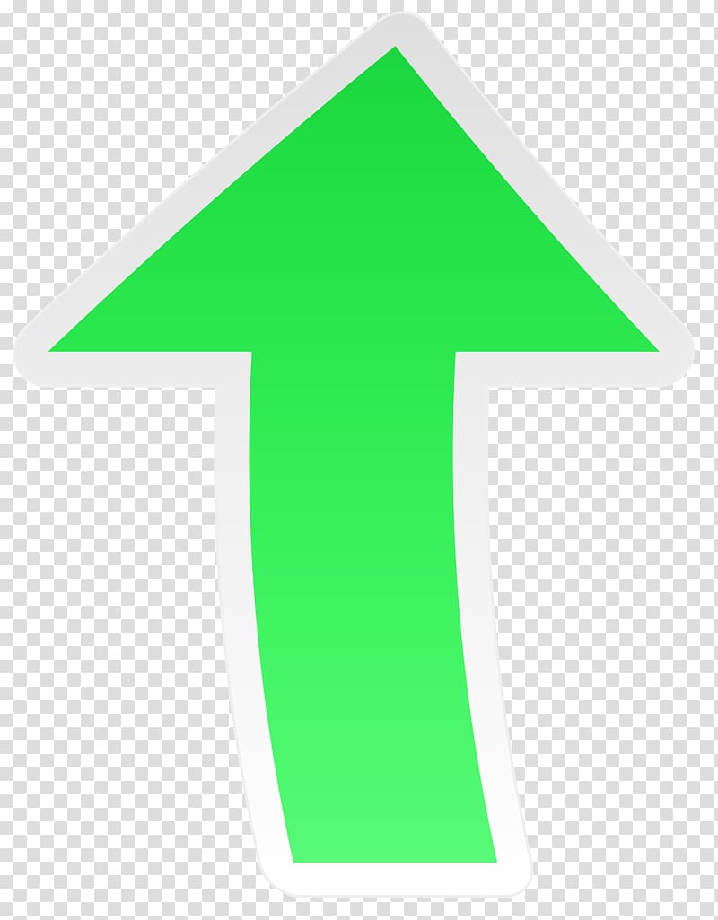 Green arrow illustration, Line Triangle Point Area, Green Arrow Up ...