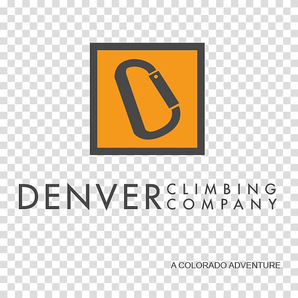 Denver Climbing Company Logo Brand, adv transparent background PNG clipart
