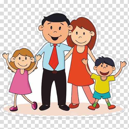 Nuclear family Illustration Extended family, Family transparent background PNG clipart