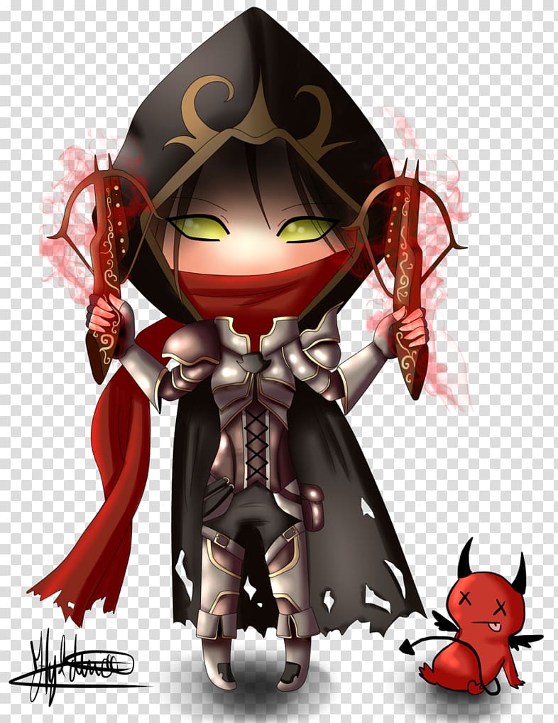 Diablo III Chibi Demon Art Drawing, diablo transparent background PNG clipart