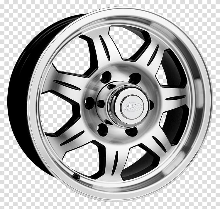 Car Rim American Racing Center cap Wheel, sawtooth pattern transparent background PNG clipart