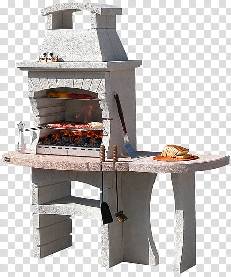 Barbecue Wood-fired oven Cooking Ranges Refractory, barbecue transparent background PNG clipart