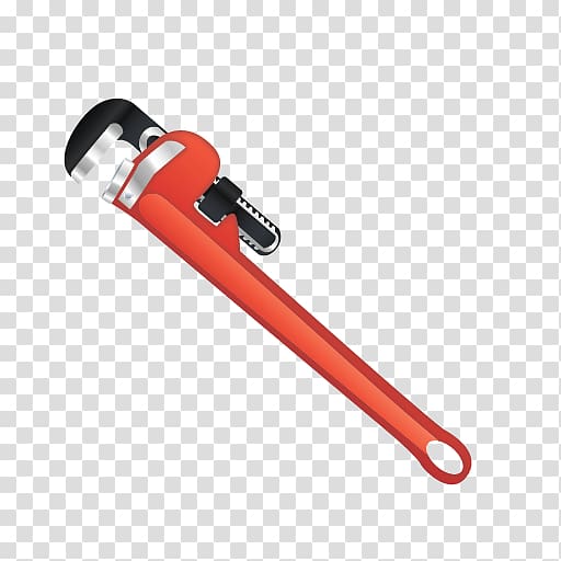 Hand tool Pipe wrench Spanners Adjustable spanner Monkey wrench, wrench transparent background PNG clipart