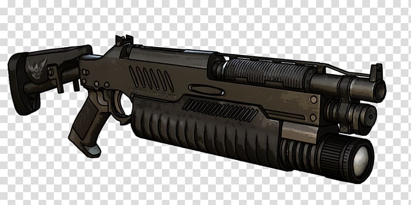 Assault rifle Firearm Combat shotgun Weapon, assault rifle transparent background PNG clipart