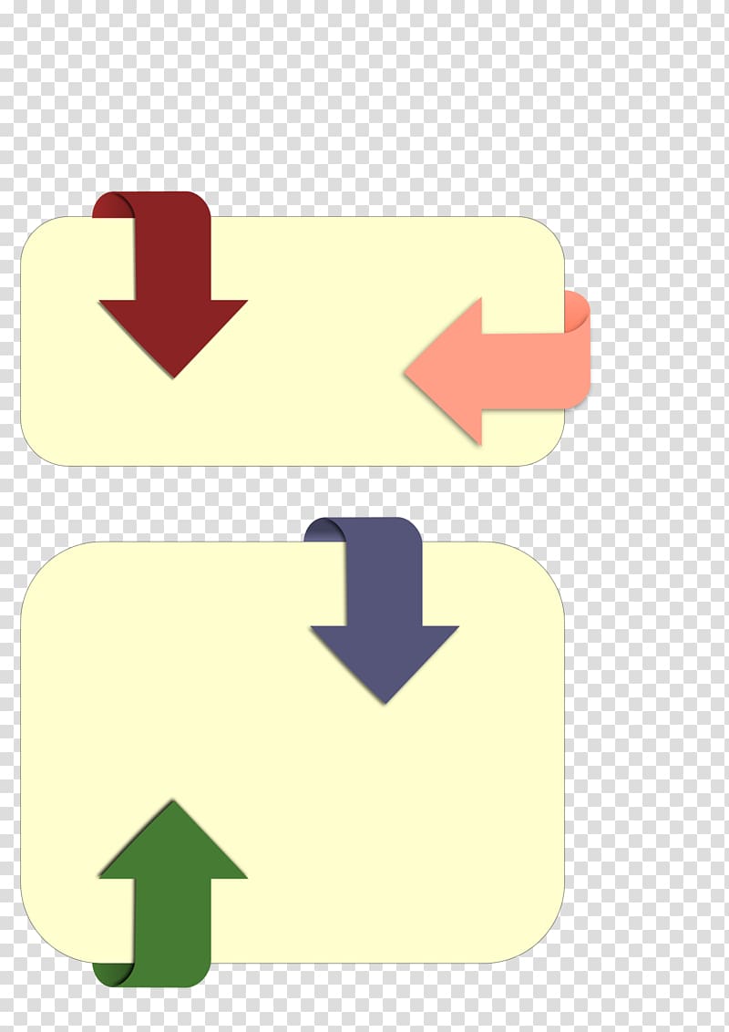 Flip chart Paper, left arrow transparent background PNG clipart