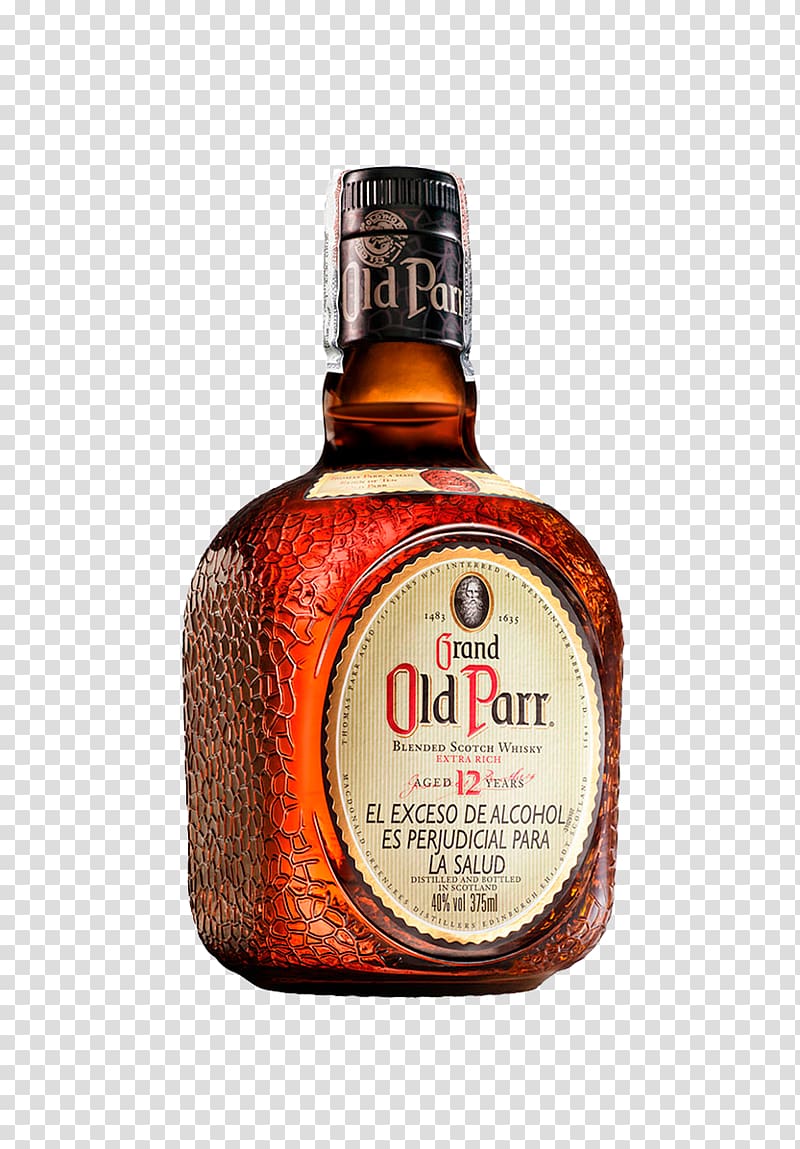 Whiskey Scotch whisky Chivas Regal Liqueur Grand Old Parr, old parr transparent background PNG clipart