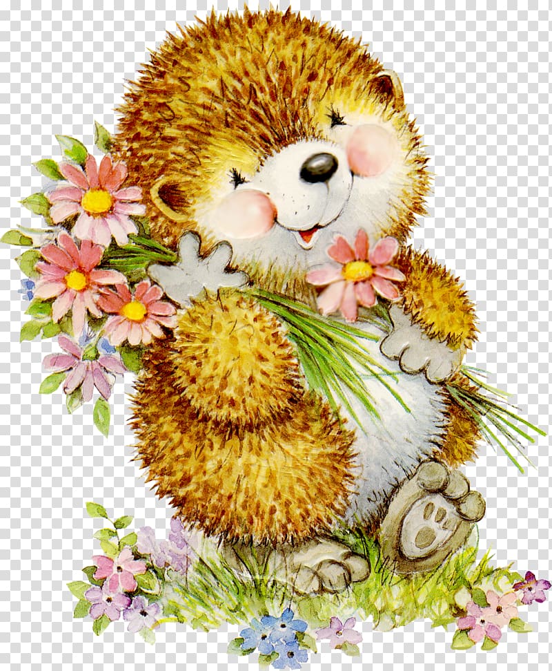 Hedgehog Giant panda Cuteness , hedgehog transparent background PNG clipart