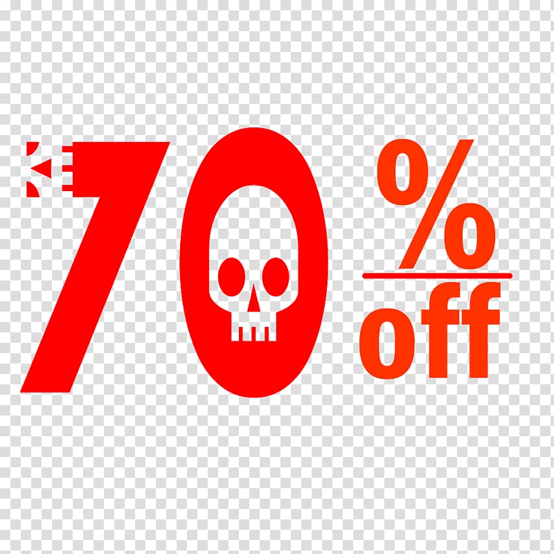 Halloween 70% Discount Tag., others transparent background PNG clipart