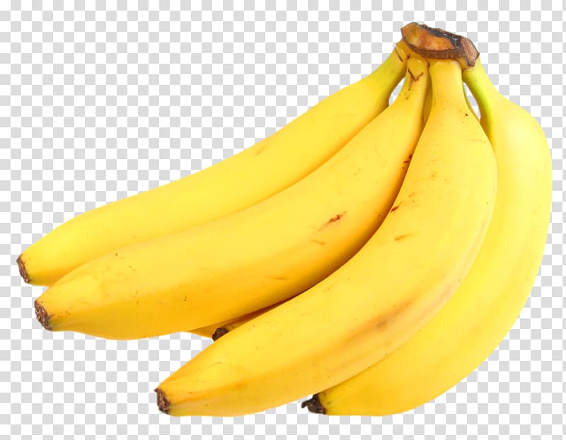 ripe banana, Banana Frutti di bosco Fruit Food Vegetable, Yellow Bananas transparent background PNG clipart
