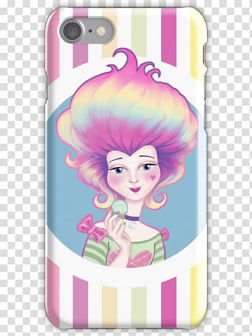 Cartoon Character Mobile Phone Accessories Pink M, MARIE ANTOINETTE transparent background PNG clipart