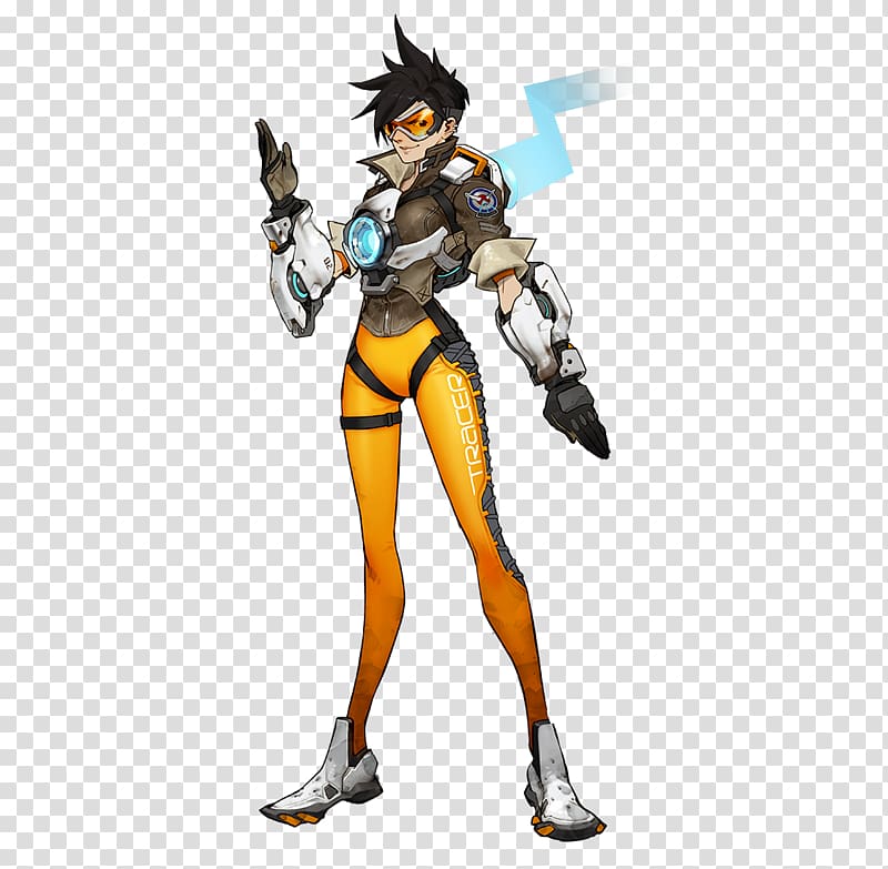 Characters of Overwatch Tracer Concept art, overwatch transparent background PNG clipart