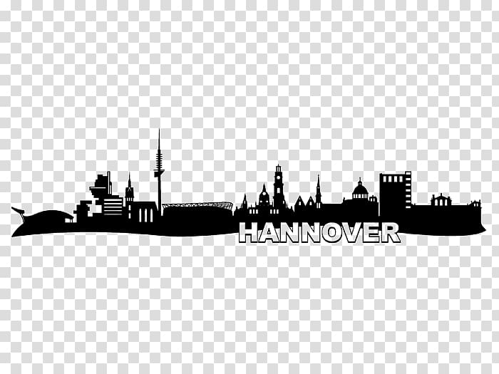 Wall decal Skyline Hanover , Partnervermittlung Hannover transparent background PNG clipart