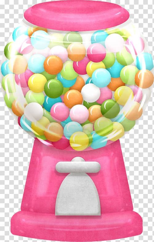 Chewing gum Gumball machine Candy Bubble gum , chewing gum transparent background PNG clipart