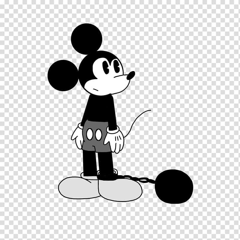 Mickey Mouse Minnie Mouse Drawing Animated cartoon, Chain Gang transparent background PNG clipart