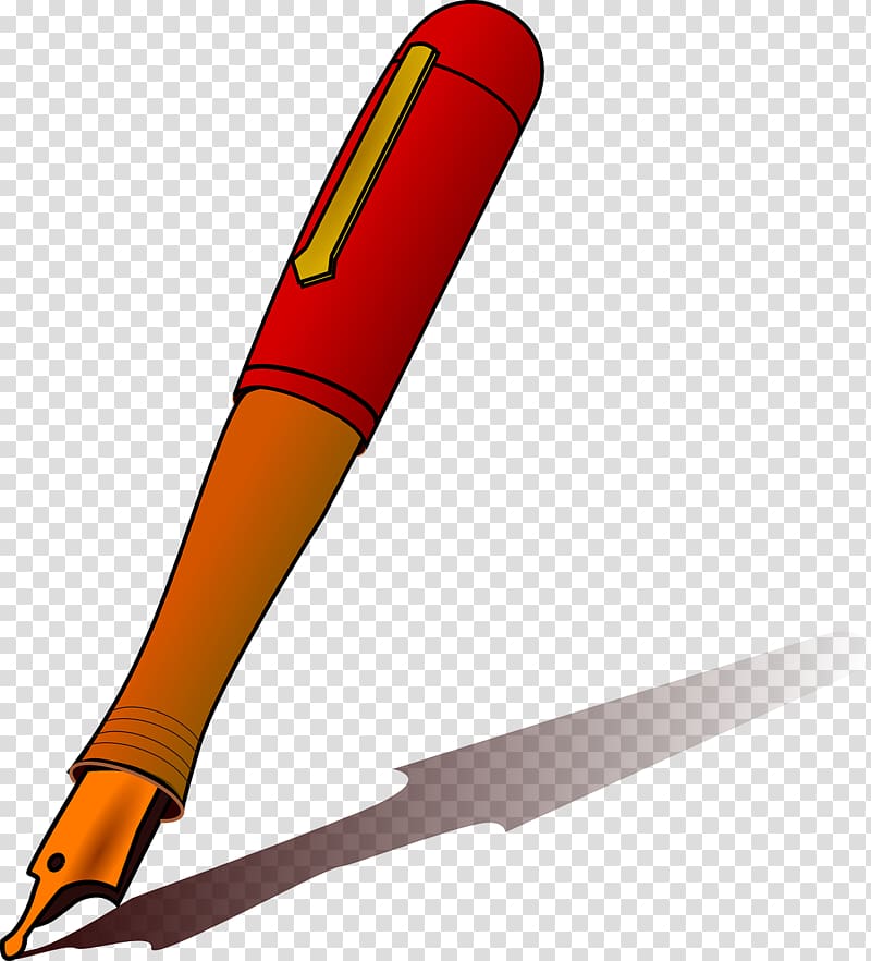 Paper Marker pen , Red pen transparent background PNG clipart