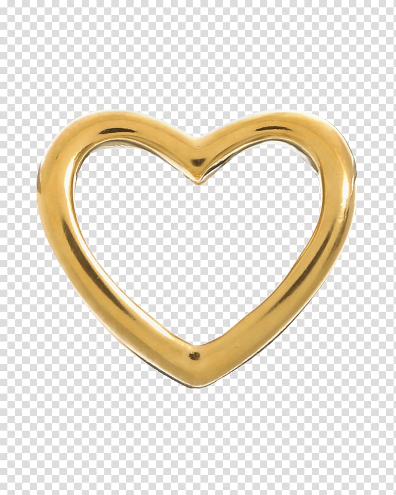 Jewellery Charm bracelet Silver Gold plating, gold heart transparent background PNG clipart