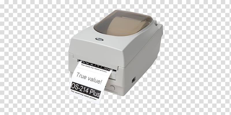 Barcode printer Operating Systems Thermal-transfer printing Label printer, printer transparent background PNG clipart
