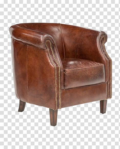 Club chair Camel Faux Leather (D8570) Furniture, chair transparent background PNG clipart