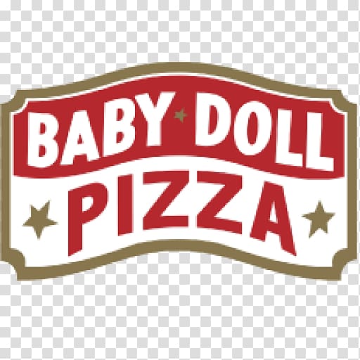 Baby Doll Pizza Logo Babydoll Stark Street Pizza Company, pizza-menu transparent background PNG clipart