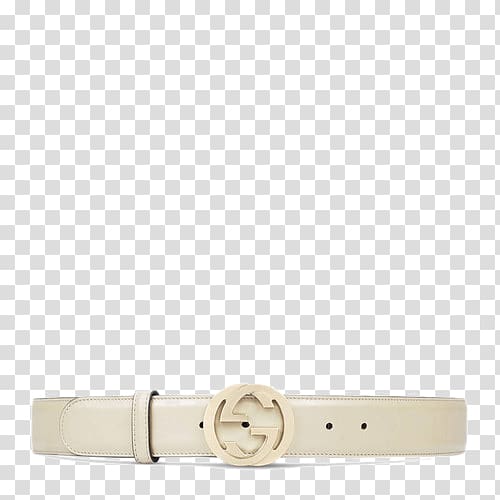 Gucci Belt White , Ms. GUCCI leather belt transparent background PNG clipart