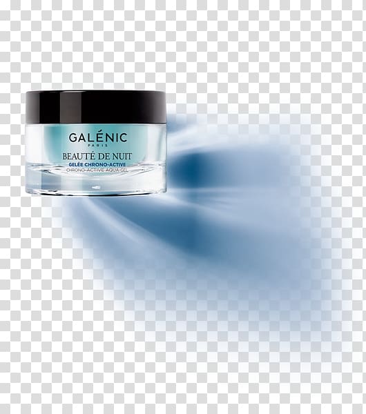 Galénic Beauté De Nuit Chrono-Actieve Gel Galenic Aqua Infini Skincare Lotion Cream, make take lumiere transparent background PNG clipart