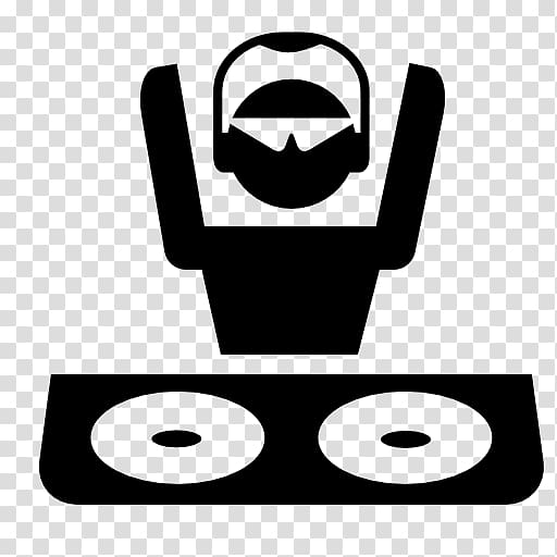 Disc jockey Headphones Logo Turntablism, headphones transparent ...
