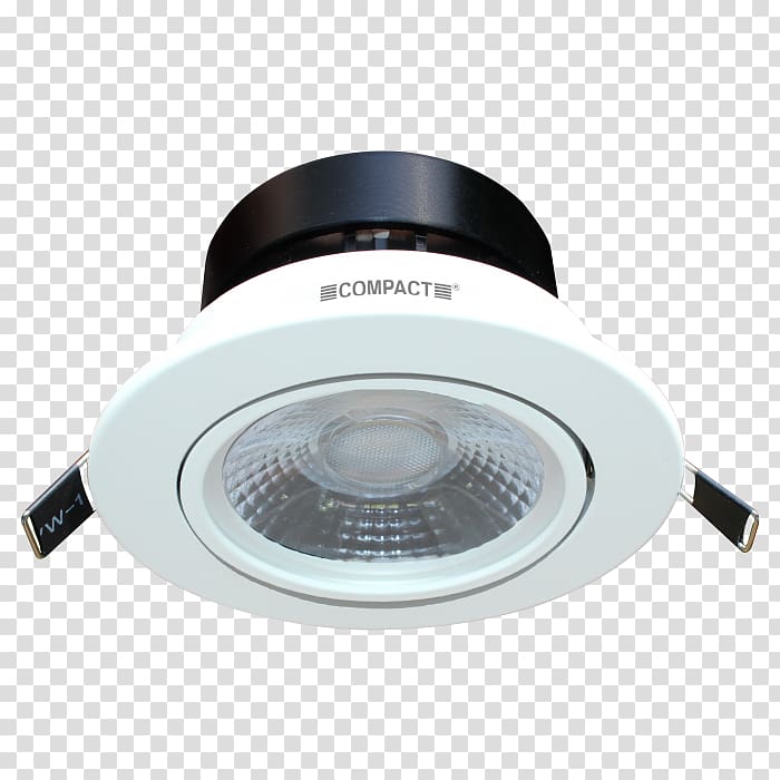 Recessed light LED lamp Light-emitting diode Lighting, downlights transparent background PNG clipart