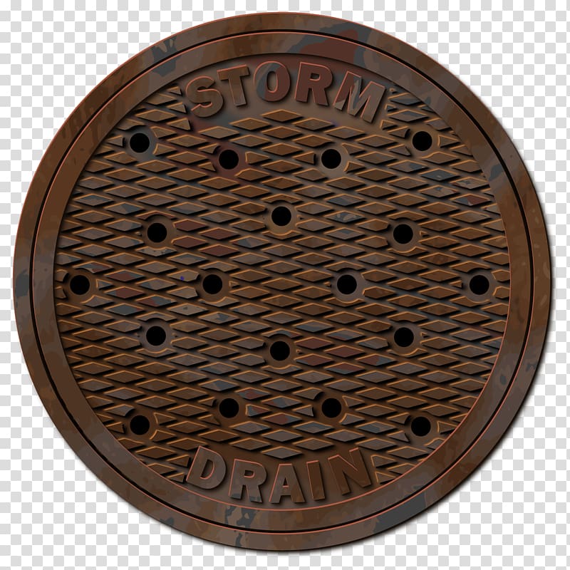 Manhole cover Sewerage Storm drain Separative sewer, sewer remake it transparent background PNG clipart