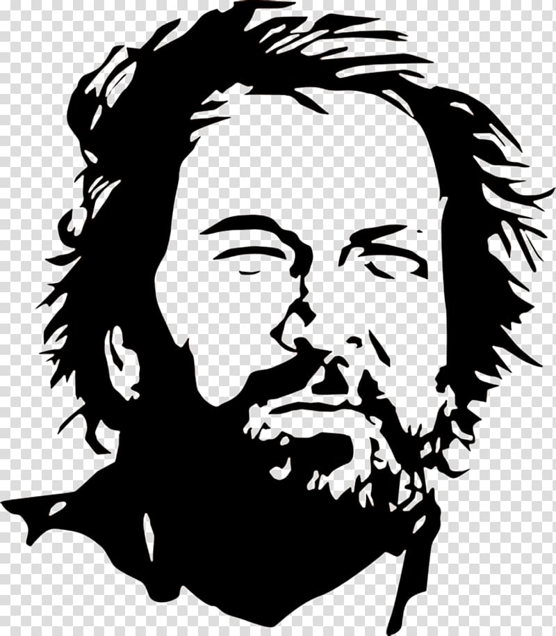 T-shirt Silhouette Stencil, Bud Spencer transparent background PNG clipart