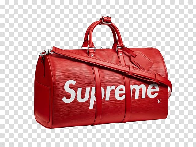 Supreme, Louis Vuitton, Logo, Handbag, Monogram, Leather, Fashion, Luxury  Goods transparent background PNG clipart