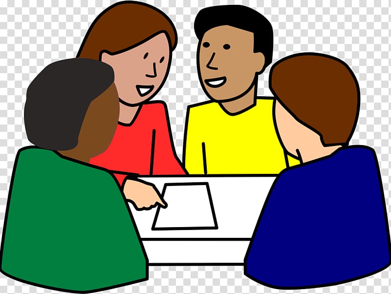 Group work Discussion group Student , students transparent background PNG clipart