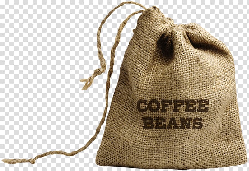 Coffee Gunny sack Bag, bag transparent background PNG clipart