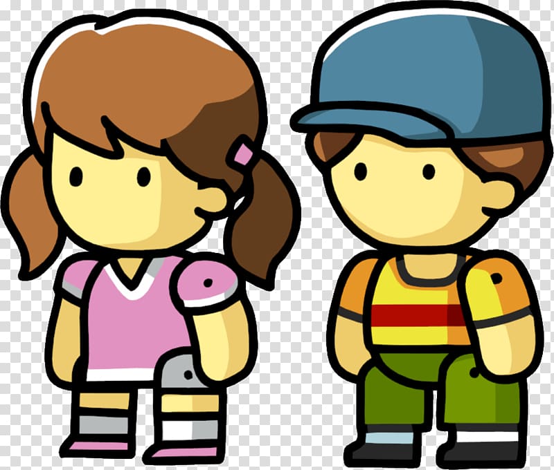 Scribblenauts Remix Child Video game Wiki, twins transparent background PNG clipart