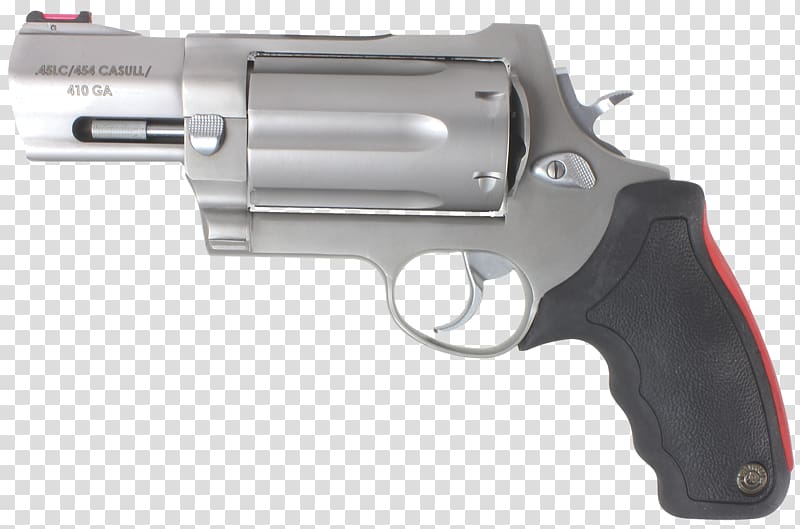 Taurus Raging Bull .454 Casull Taurus Judge Cartuccia magnum .45 Colt, Handgun transparent background PNG clipart