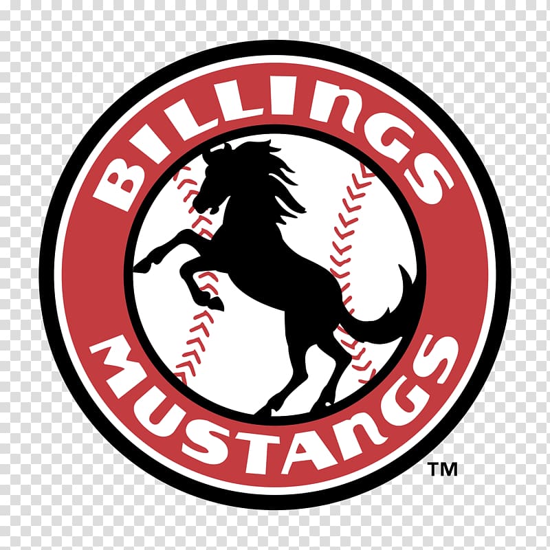 Billings Mustangs Logo Brand Emblem Trademark, roots sepultura transparent background PNG clipart