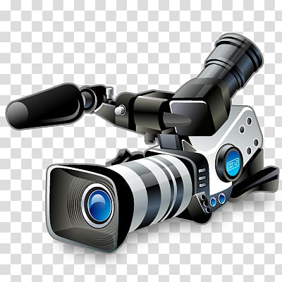 Video camera transparent background PNG clipart