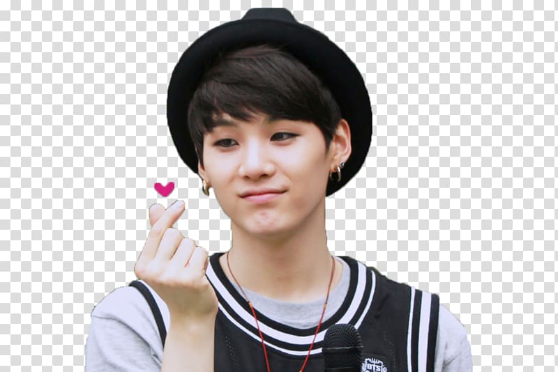 man holding mic, Suga BTS K-pop Sticker Desktop , bts transparent background PNG clipart