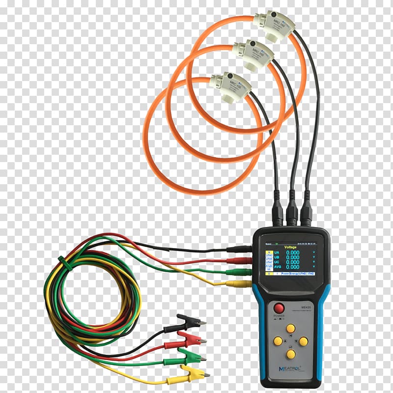 Electrical Wires & Cable Three-phase electric power Electricity meter Network Cables, power meter transparent background PNG clipart