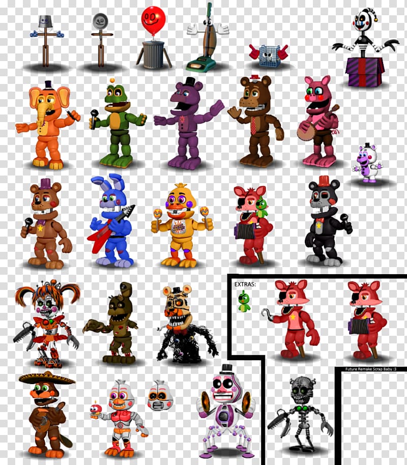 Five Nights at Freddy's 4 Five Nights at Freddy's 2 Five Nights at Freddy's: The Twisted Ones Animatronics Jump scare, GIRL GANG transparent background PNG clipart