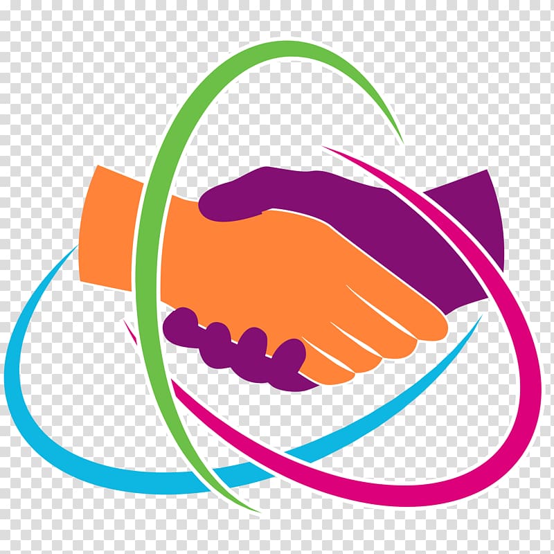 Logo Small business Handshake Marketing, joint transparent background PNG clipart