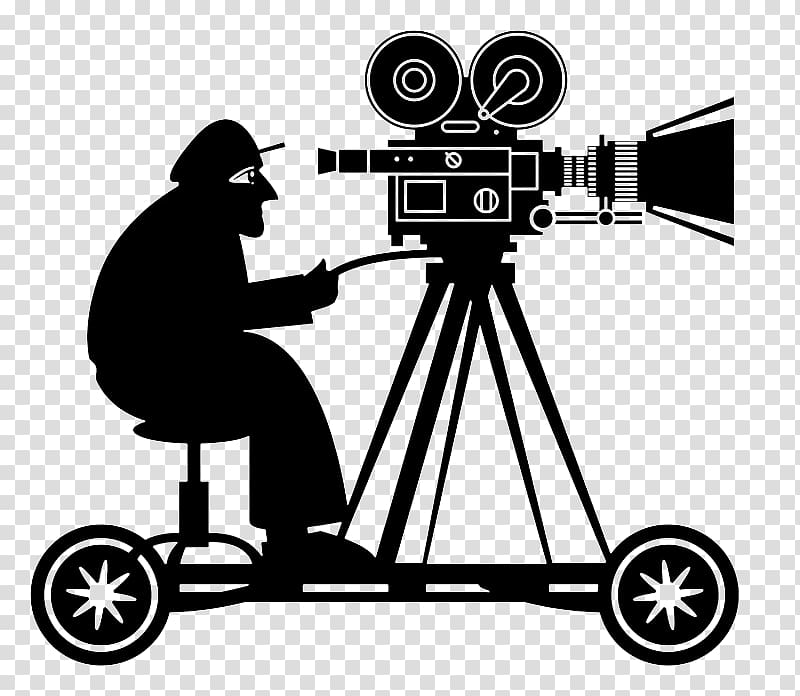 graphic film graphics Movie camera Cinematography, Camera transparent background PNG clipart