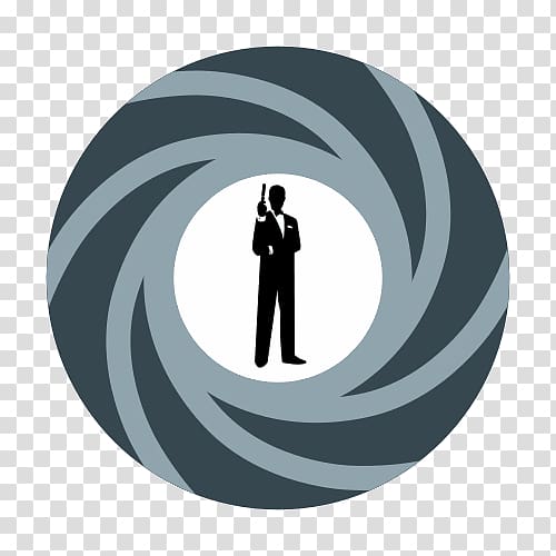 007 James bond logo stickers in custom colors and sizes