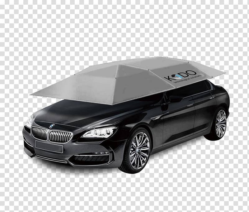 Personal luxury car Umbrella BMW, car transparent background PNG clipart