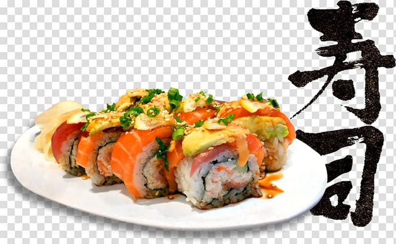 Sushi Japanese Cuisine California roll Asian cuisine Food, sushi va sashimi transparent background PNG clipart