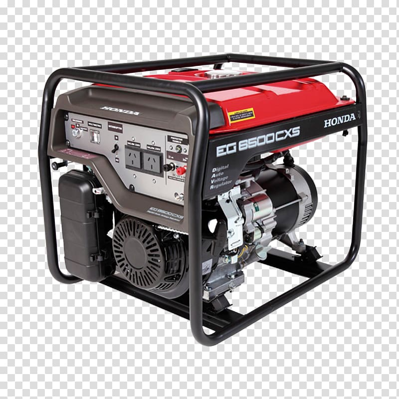 Honda Electric generator Electric vehicle Engine-generator Four-stroke engine, honda transparent background PNG clipart